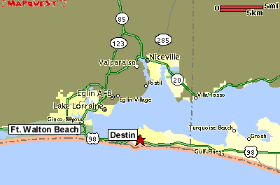 Map Of Destin Florida Area Maps Catalog Online - Bank2home.com